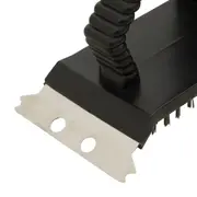 ESCOVA 3 FUNÇÕES 15 CM O CHURRASQUEIRO - PRETO/INOX - Foto 5