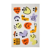COLCHA JÚNIOR/SOLTEIRO INFANTIL 1,40 M X 2,20 M CARA A CARA - CORES CALEIDOCOLOR - Foto 2