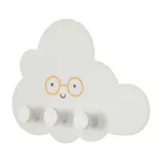 CABIDEIRO DE PAREDE COM 3 GANCHOS CIEL - BRANCO/LIMONITA - Foto 2