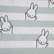 LENÇOL COM ELÁSTICO SOLTEIRO 88 CM X 1,88 M X 30 CM MIFFY - FLANDRES/BRANCO - Foto 3