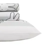 FRONHA 50 CM X 70 CM MIFFY LIST - FLANDRES/BRANCO - Foto 4
