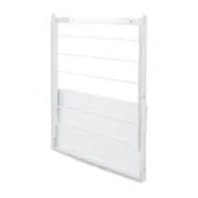 VARAL DE PAREDE COM PRATELEIRA 50 CM X 42 CM SECC HOLDER - BRANCO - Foto 2