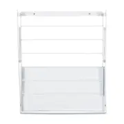 VARAL DE PAREDE COM PRATELEIRA 50 CM X 42 CM SECC HOLDER - BRANCO - Foto 3