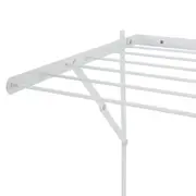 VARAL DE PAREDE COM PRATELEIRA 50 CM X 42 CM SECC HOLDER - BRANCO - Foto 5