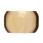 ARGOLA PARA GUARDANAPO CONJUNTO COM 4 PEÇAS UNION - DOURADO - Foto 2