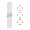 PRATA - ARGOLA PARA GUARDANAPO CONJUNTO COM 4 PEÇAS UNION