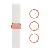 ARGOLA PARA GUARDANAPO CONJUNTO COM 4 PEÇAS UNION - COBRE - Foto 1