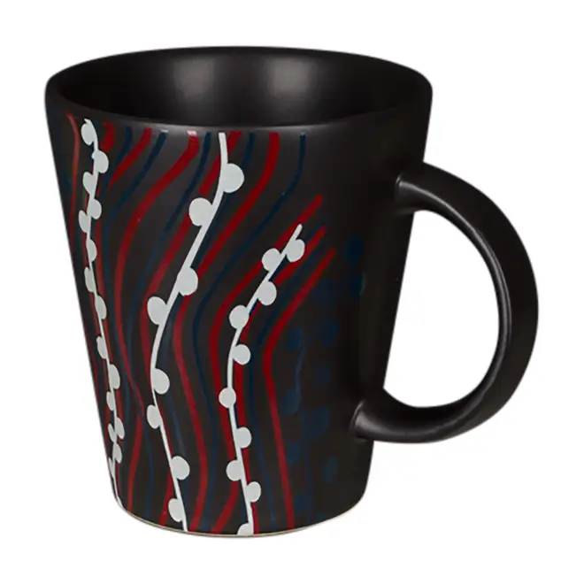 CANECA 350 ML ANTI-HESITAÇÃO - AZUL/VERMELHO - Foto 2