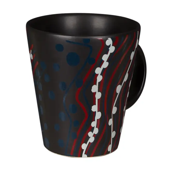 CANECA 350 ML ANTI-HESITAÇÃO - AZUL/VERMELHO - Foto 4