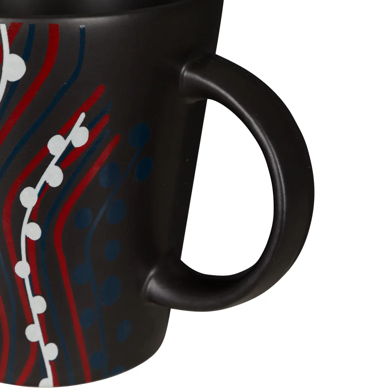 CANECA 350 ML ANTI-HESITAÇÃO - AZUL/VERMELHO - Foto 5