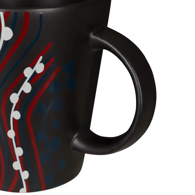 CANECA 350 ML ANTI-HESITAÇÃO - AZUL/VERMELHO - Foto 5