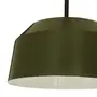 LUMINÁRIA DE TETO HAT - MUSGO/PRETO - Foto 3