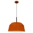TERRACOTA/PRETO - LUMINÁRIA DE TETO HAT