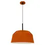TERRACOTA/PRETO - LUMINÁRIA DE TETO HAT