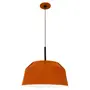 LUMINÁRIA DE TETO HAT - TERRACOTA/PRETO - Foto 2