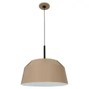 LUMINÁRIA DE TETO HAT - CAMELO/PRETO - Foto 1