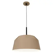 LUMINÁRIA DE TETO HAT - CAMELO/PRETO - Foto 2