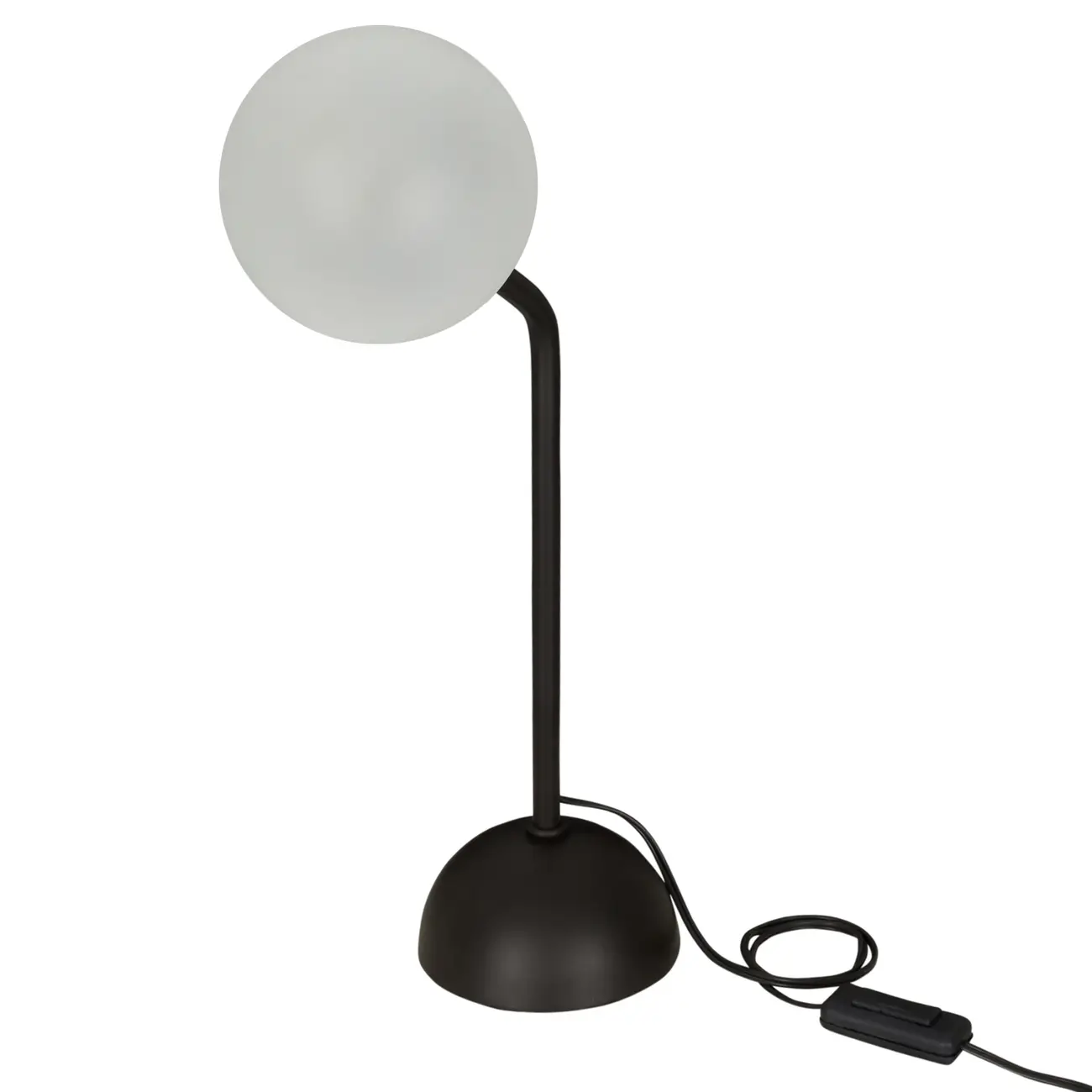 LUMINÁRIA DE MESA BUNCHY - PRETO/FROST - Foto 1