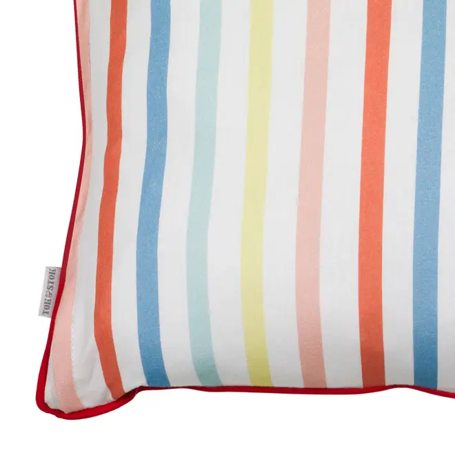 ALMOFADA INFANTIL 35 CM X 60 CM ARCA-ÍRIS - CORES CALEIDOCOLOR - Foto 2