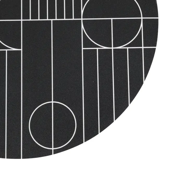 MOUSE PAD ARC FINERY - PRETO/BRANCO - Foto 2