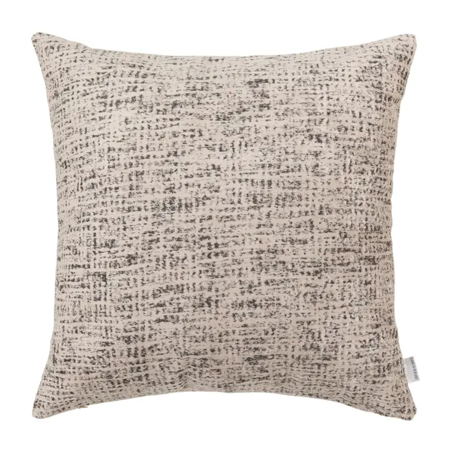 CAPA DE ALMOFADA 45 CM X 45 CM TWEED - KONKRET/CINZA - Foto 1