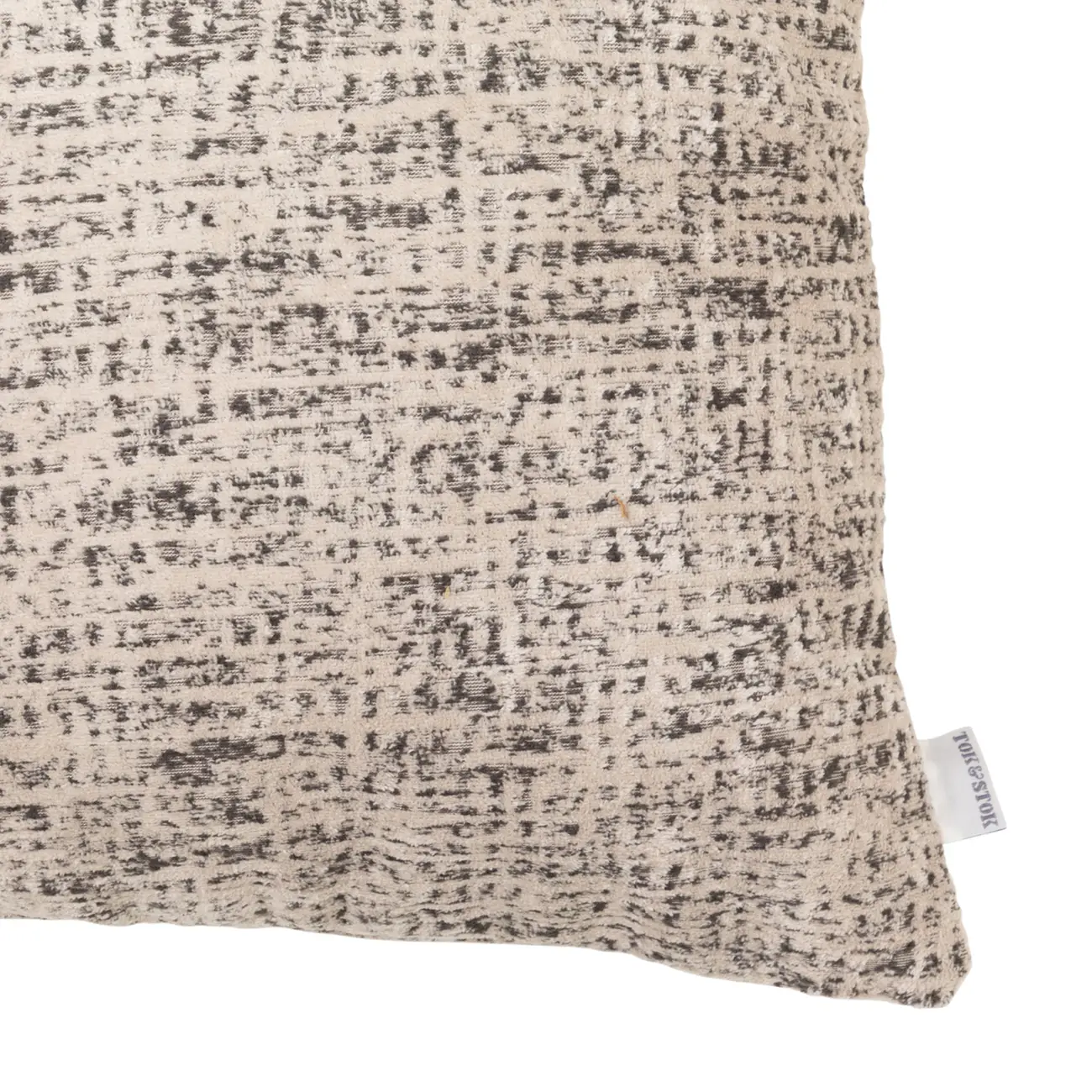 CAPA DE ALMOFADA 45 CM X 45 CM TWEED - KONKRET/CINZA - Foto 2