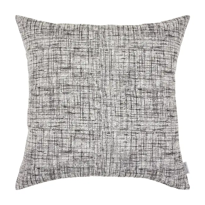 CAPA PARA ALMOFADA 43 CM X 43 CM KINAZI - MESCLADO CINZA - Foto 1