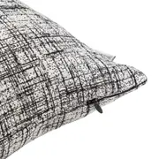 CAPA PARA ALMOFADA 43 CM X 43 CM KINAZI - MESCLADO CINZA - Foto 3