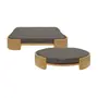 CAMA PARA PET M BEND 55 CM X 40 CM - CARVALHO/CINZA - Foto 7