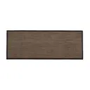 MARROM/MARROM - TAPETE 45 CM X 1,20 M BAUCHI
