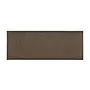 TAPETE 45 CM X 1,20 M BAUCHI - MARROM/PRETO - Foto 1