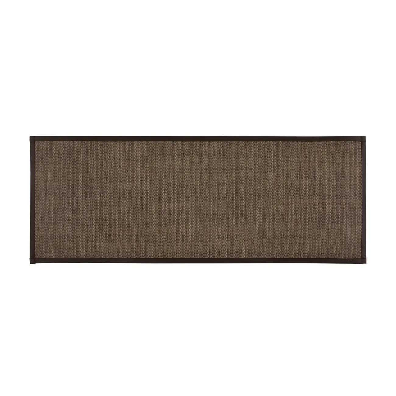 TAPETE 45 CM X 1,20 M BAUCHI - MARROM/PRETO - Foto 1