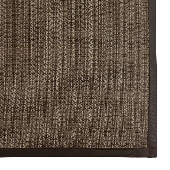 TAPETE 45 CM X 1,20 M BAUCHI - MARROM/PRETO - Foto 2