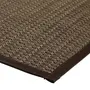 TAPETE 45 CM X 1,20 M BAUCHI - MARROM/PRETO - Foto 3