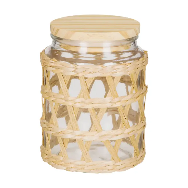 POTE HERMÉTICO 750 ML FIBS - INCOLOR/FIBRA CLARA - Foto 1