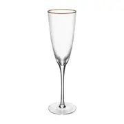 RUTILO DOURADO TAÇA CHAMPANHE 300 ML - INCOLOR/DOURADO - Foto 1