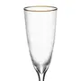 RUTILO DOURADO TAÇA CHAMPANHE 300 ML - INCOLOR/DOURADO - Foto 2