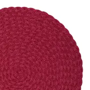 LUGAR AMERICANO 38 CM ENTRELAÇADIM - VERMELHO - Foto 2