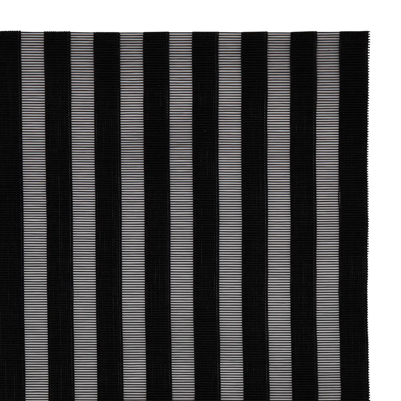 LUGAR AMERICANO 30 CM X 45 CM LISTRIS - PRETO/BRANCO - Foto 2