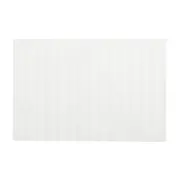 LUGAR AMERICANO 30 CM X 45 CM LISTRIS - BRANCO/BRANCO - Foto 1