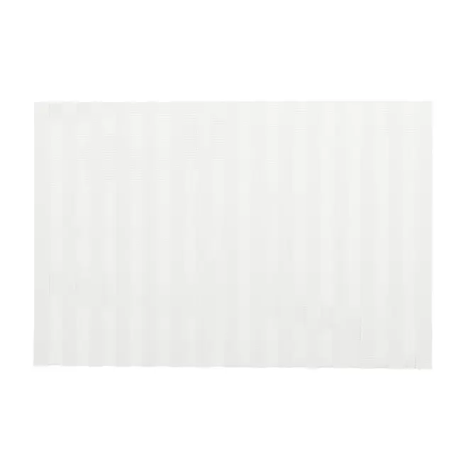 LUGAR AMERICANO 30 CM X 45 CM LISTRIS - BRANCO/BRANCO - Foto 1