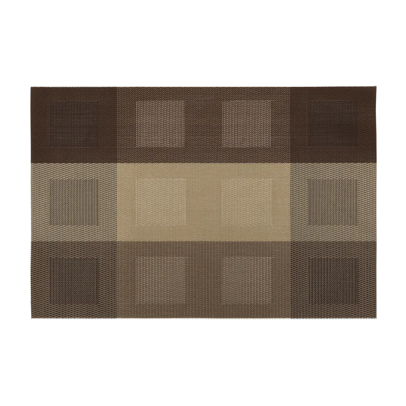 LUGAR AMERICANO 30 CM X 45 CM QUADRAT - CAFÉ/MARROM - Foto 1