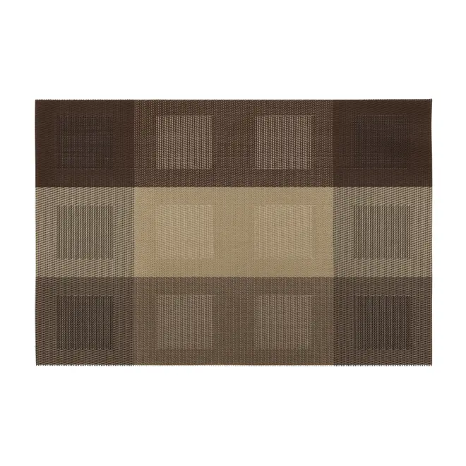 LUGAR AMERICANO 30 CM X 45 CM QUADRAT - CAFÉ/MARROM - Foto 1