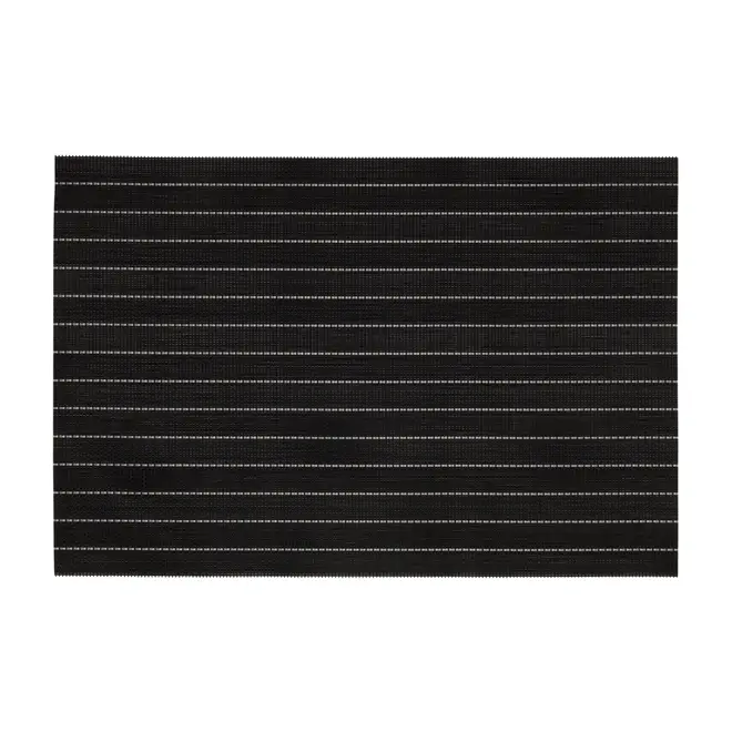 LUGAR AMERICANO 30 CM X 45 CM BENUE - PRETO/BRANCO - Foto 1