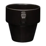 XÍCARA CHÁ EMPILHÁVEL 210 ML STAK - PRETO - Foto 3