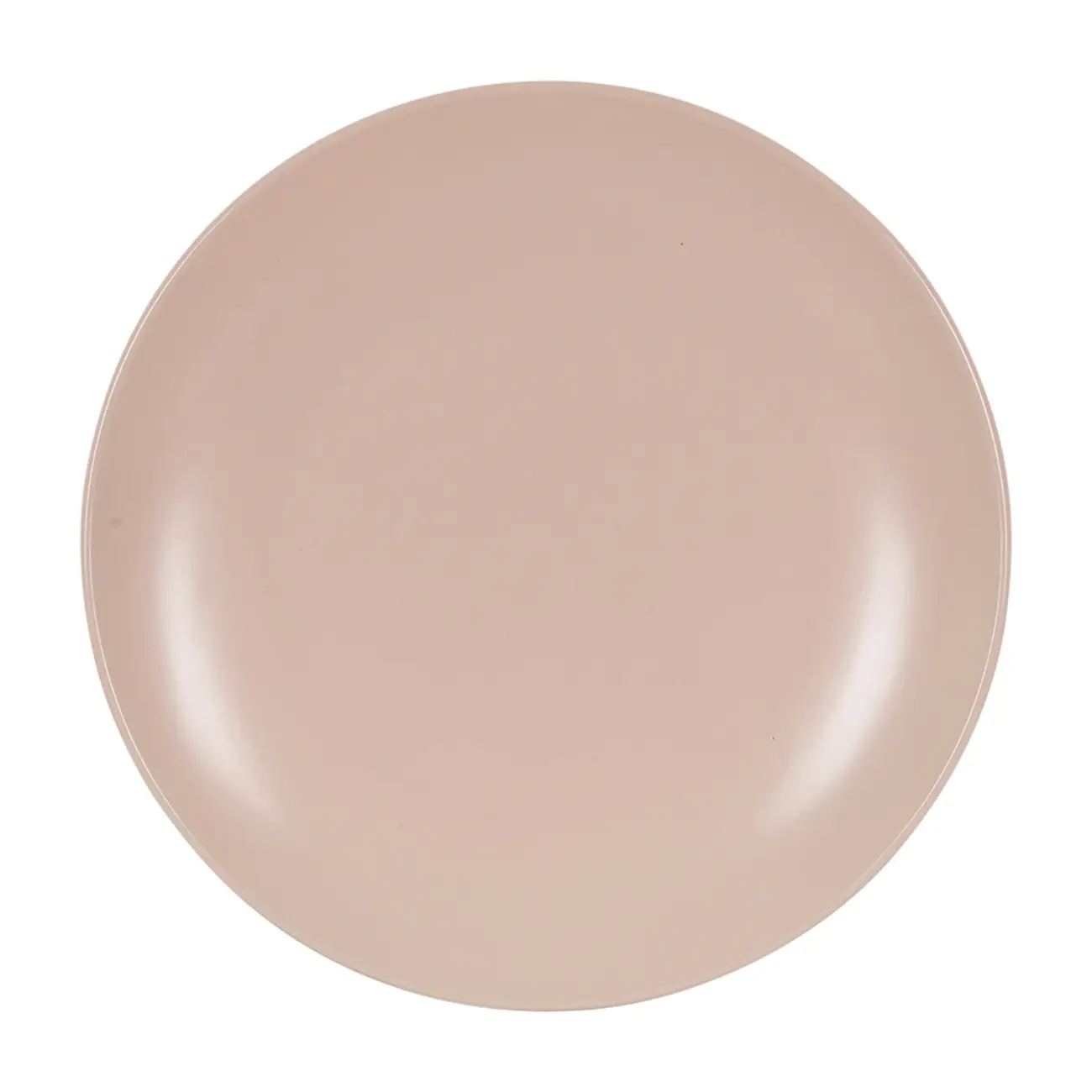 PRATO RASO 27 CM AIKA - QUARTZO ROSA - Foto 1