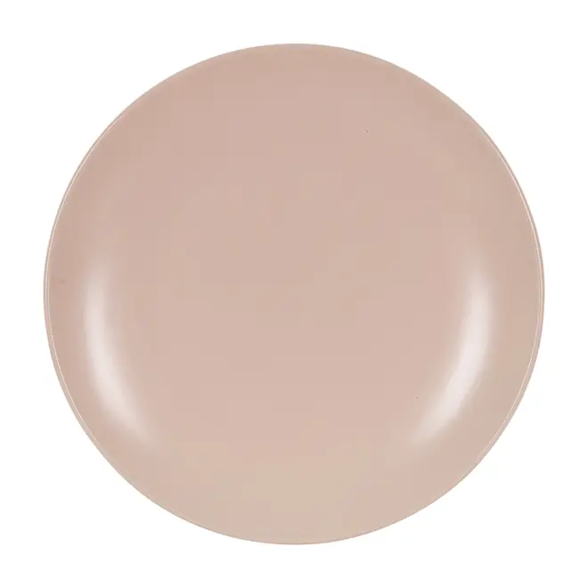 PRATO RASO 27 CM AIKA - QUARTZO ROSA - Foto 1