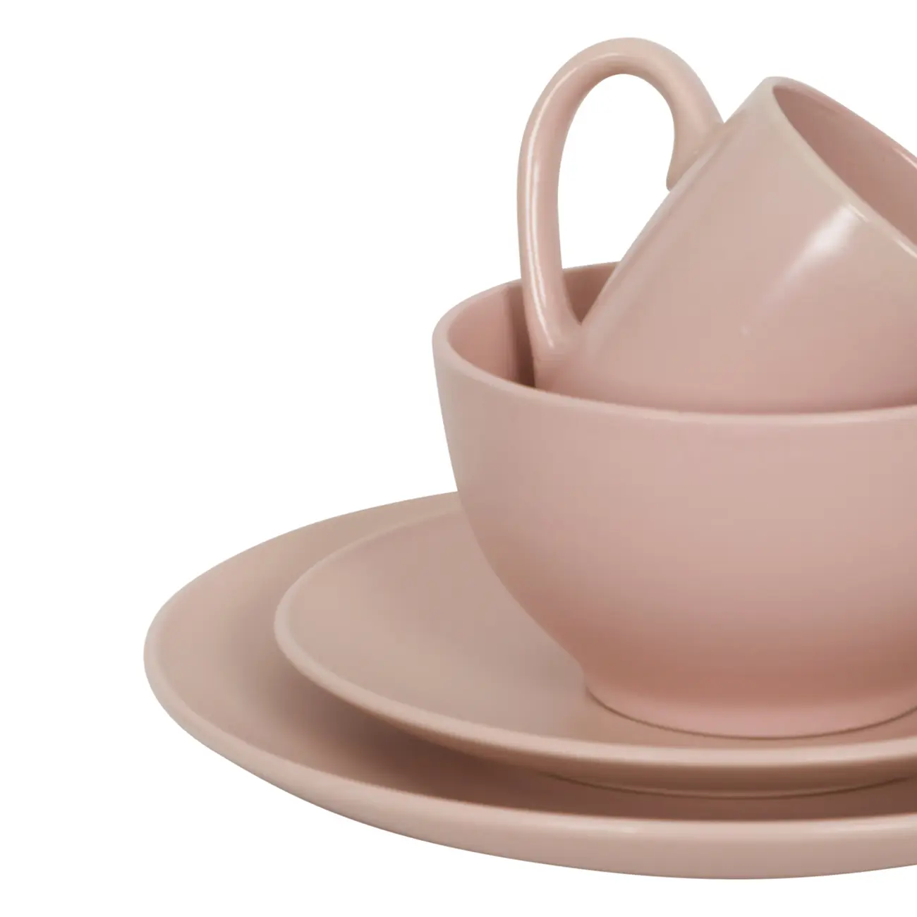 PRATO RASO 27 CM AIKA - QUARTZO ROSA - Foto 7