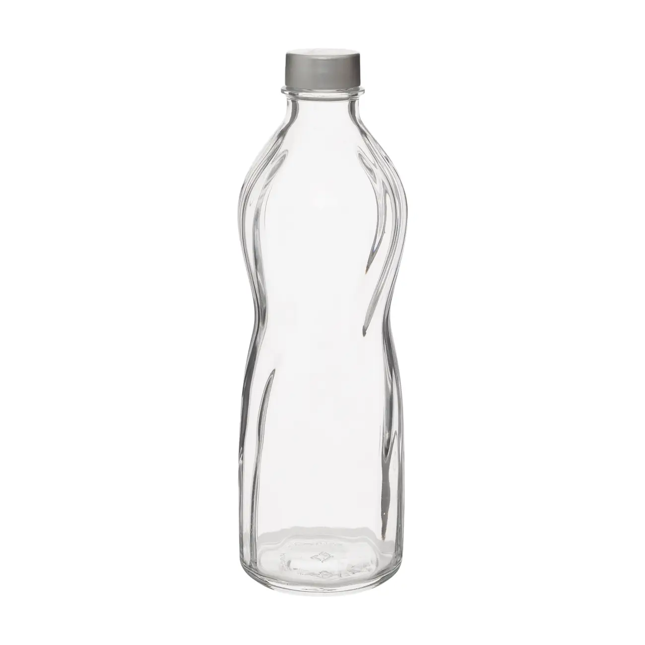 GARRAFA 750 ML FONDY - INCOLOR/ALUMÍNIO - Foto 1