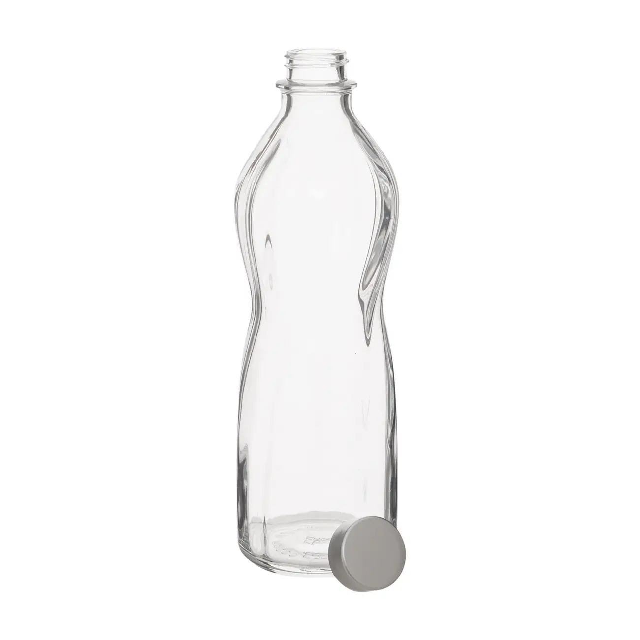 GARRAFA 750 ML FONDY - INCOLOR/ALUMÍNIO - Foto 2